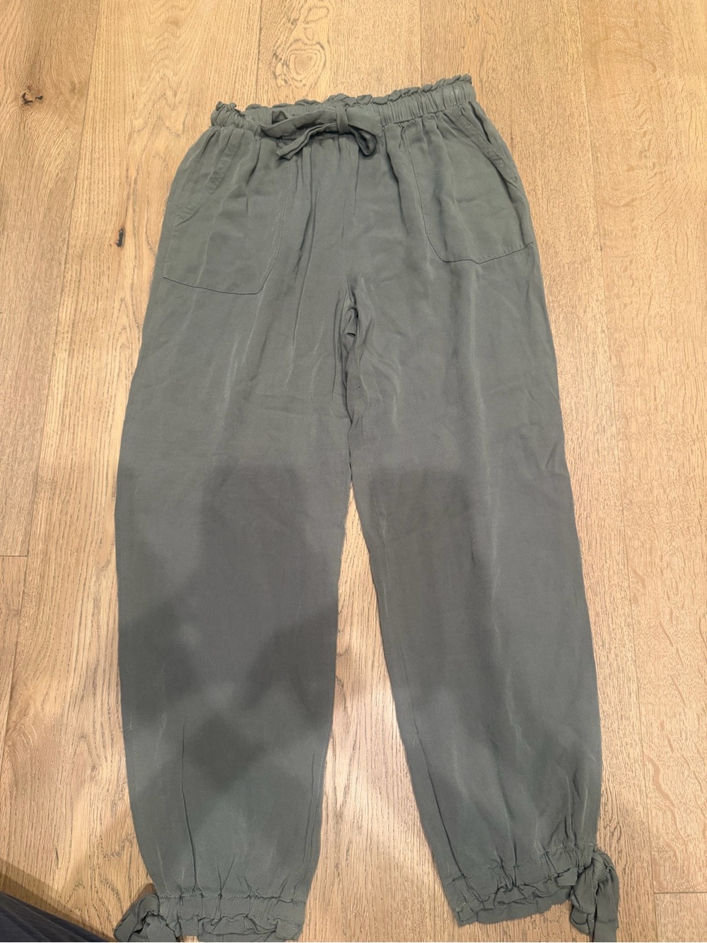Lulu's Olive Green Drawstring Jogger Pants